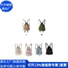 Mochila com Cordão Rpet Transfronteiriça Bolsa com Cordão de Nylon Rpet Tendência Nacional Mochila de Nylon Fábrica Personalizada