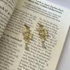 Pendientes Únicos y Hermosos al por Mayor Nicho de Gama Alta Románticos de Mariposa y Flor con Borla Larga Pendientes para Mujer