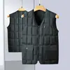 2026 Chaleco Nuevo para Hombre Chaleco de Algodón Engrosado con Terciopelo para Hombre Estilo Papá Chaleco Cálido Acolchado Ropa de Algodón Chaleco Hombre
