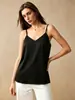 Camisola de Verano Nueva Transfronteriza para Mujer con Cuello en V, Nudo Retorcido en la Espalda y Dobladillo Irregular