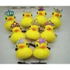 Selección estricta de lindo pasador de patito amarillo accesorios para el cabello de corazón de melocotón tocado de pato venta al por mayor para niñas estudiantes regalos para niños transfronterizo