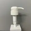 Bomba de loción de aluminio electrochapado 33/410 bomba de interruptor roscada cabeza de bomba de presión para gel de ducha detergente material PP