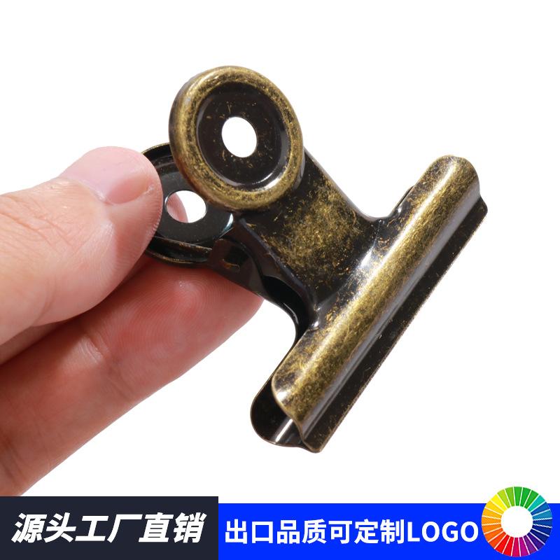 青古铜圆形夹06