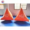 Boia Inflável de Água Publicitária Triangular Quadrada Tubo Flutuante Modelo Flutuante Sinal de Advertência de Segurança de Canal