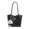2026 Nueva Bolsa de Tote de Lunares para Mujer, Bolso de Hombro Único de Gran Capacidad, Moderno, para Viajes, Versátil, Casual, Bolso de Axila, Venta al por Mayor