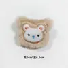 Broche Nuevo de Felpa Muñeca de Dibujos Animados Linda Colgante Corazón de Niña Bolsa Joyería diy Accesorios para Ropa Venta al por Mayor