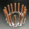 Vendas diretas da fábrica de várias especificações de pavio de madeira cruzado, copo de vela, pavio de vela de aromaterapia, pavio de lascas de madeira feito à mão, faça você mesmo, doméstico
