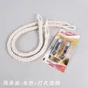Alzapaños simples, cordones para cortinas y amarres de cortinas para uso doméstico; cordones de cortina lisos y elegantes, cordones de algodón y accesorios de cortina hechos a mano