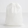 Bolsa de tela no tejida con bolsillo para zapatos, ropa, a prueba de polvo, para almacenamiento, embalaje, bolsa de tela no tejida con cordón doble