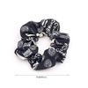 Acessórios de Cabelo de Celebridade da Internet Estilo Coreano, Elástico de Cabelo Grande Estilo Pequeno e Cheiroso, Faixa de Cabeça Preto e Branco de Alta Qualidade, Corda de Cabelo Simples com Bola