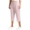 2026 Nuevo Estilo Pantalones Casuales para Mujer de Color Sólido Versátiles Simples Holgados con Cintura Elástica Tendencia en Europa y América