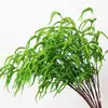 Plantas Verdes Flores Artificiales Hierba Aspargo Colgante Decoración de Fondo de Arte Floral para Bodas Flores Falsas Estilo Bosque Escenario de Boda Arreglo Floral