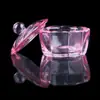 Arte de Uñas con Copa de Cristal Rosa Transfronteriza Nueva con Tapa Copa de Cristal con Copa de Cristal de Color Herramientas para Uñas