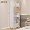 Guarda-Roupa de Tecido à Prova de Poeira Guarda-Roupa Fechado Simples Guarda-Roupa de Armazenamento Multicamadas Armário de Armazenamento de Roupas para Casa Quarto de Estudante Quarto