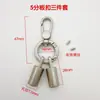 En Stock Kit de Colgante para Lanyard de Teléfono Móvil de 8mm Perla Baquelita Hebilla de Puerta Cuadrada Anilla de Resorte Colgante Accesorios para Joyería DIY