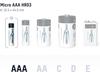 Bateria Recarregável NiMH ANSMANN AAA 1000mAh 1.2V LSD (1 em atacado)