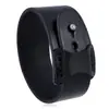 Joias Transfronteiriças da Amazon Pulseira de Couro Estilo Punk Hip-Hop Simples Europeu e Americano Pulseira Masculina Fashion Tendência