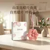 Pastillas de Cera Perfumadas de Camelia para Uso en Interiores, Fragancia para el Hogar, Armario y Baño, Adorno Colgante de Souvenir de Alta Gama