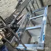 Fregadero de Cocina Comercial Doble Ranura Ranura Única de Ingeniería Lavavajillas Engrosado Acero Inoxidable 304 Fregadero con Soporte de Plataforma