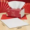 Celebração de Inauguração Papel de Seda Vermelho Guardanapos de Banquete Mudança para uma Nova Casa Nova Casa Papel Higiênico