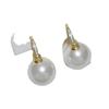 Nuevos Pendientes de Zirconia Dong Qing Pendientes de Perla Redondos Destacados Moda Versátil Venta al por mayor de fábrica Perlas de Concha Nácar