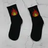 Calcetines de Moda de Color Sólido Nuevos para Mujer Pareja Calcetines de Running Deportivos Europeos y Americanos Calcetines de Ins Hombres de Caña Media Calcetines Largos de Otoño e Invierno