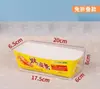 Caixa de Embalagem para Batata Doce Assada Sem Dobras, Caixa Elegante para Batata Doce Assada, Caixa de Embalagem Especial Espessada para Batata Doce Assada, Caixa Personalizada em Formato de Barco