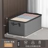 Caja de Almacenamiento Gran Capacidad Hogar Tela Impermeable Caja de Almacenamiento de Ropa Dormitorio Plegable Caja de Almacenamiento para Armario