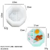 Molde Creativo de Cangrejo Squishy Muñeco de Dibujos Animados para Alivio del Estrés Molde de Silicona con Nariz Pequeña Squishy para DIY