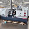 Torno Horizontal Tipo Leito Yunnan Modelo de Exportação Ck6163, Equipado com Torreta Elétrica de 12 Posições Torno CNC Ck6150