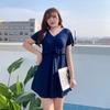 Maiô Plus Size para Mulheres, Esconde a Barriga, Plus Size, Emagrecimento, Seios Grandes, Conservador, Solto, Estilo Longo, Roupa de Banho Plus Size para Meninas Cheinhas