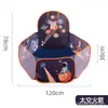 Piscina de Bolinhas Oceano Infantil Uso Interno em Casa Meninos e Meninas Outdoor Piscina de Basquete Dobrável Brinquedo Espesso de Bolinhas Onduladas