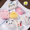 Lindo Broche de Peluche de Dibujos Animados, Colgante de Animal Pequeño, Colgante de Llavero, Accesorios Decorativos para Mochila de Corazón Femenino