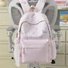 Linda Mochila Nuevo Estilo 2026 para Secundaria, Preparatoria, Estudiantes de Primaria, Ins Linda Mochila Escolar de Dibujos Animados para Niñas