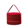 Caja de regalo portátil de terciopelo Camellia, ideal para damas de honor, bodas y regalos de San Valentín.