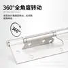 Yx304 Bisagra Negra de Acero Inoxidable para Puertas de Madera, No Requiere Rebaje, Bisagra Engrosada de 4 Pulgadas 5 Pulgadas