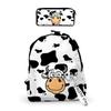 Mochila 3D con Textura Animal Transfronteriza 2022 + Estuche para Lápices Set de Mochila de Dos Piezas
