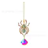 Pássaro Aranha Transfronteiriço Peru Animal Pegador de Sol Decoração Pendurada DIY Ornamento Arco-Íris Externo Produto da Amazon