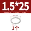 Jinchao Acero Inoxidable 304 Anillo Doble Apertura Anillo Doble Plano Anillo Doble Conexión de Acero Inoxidable Llavero Anillo para Muñeca