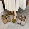 Zapatos Retro Mary Jane para Mujer 2026 Nuevo Modelo Correa Única Planos Zapatos de Ballet Versátiles Casuales Zapatos de Suela Suave