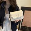 Bolsos Pequeños de Moda para Mujer Este Año 2025 Nuevo Bolso Cuadrado Pequeño con Lazo Retro de Aspecto de Alta Gama y Elegante Bolso Cruzado para Viajes