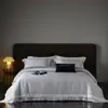 Juego de Cama de Cuatro Piezas Jacquard LF de Tencel Austriaco Lenzing Estilo Lujo Ligero de Gama Alta de Verano con Efecto Enfriador para Dormitorio