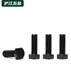 Tornillos y Pernos de Alta Resistencia con Cabeza Hexagonal Exterior Grado 12.9, Tornillos Extendidos, Acero Aleado, Acabado Negro, Mev Rosca Parcial y Rosca Completa