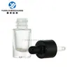 En Stock Botella de Vidrio Transparente de 10 ml con Gotero para Aceite Esencial, Botella Vacía para Esencia, Muestra Cosmética, Botella Dosificadora de Esencia