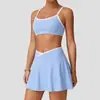 Conjunto de Sujetador Camisola Patchwork Transfronterizo Yuyue, Conjunto Transpirable para Yoga, Running, Fitness, Tenis