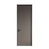 Porta de Madeira Maciça Feita Sob Medida Estilo Minimalista Moderno Porta de Quarto Madeira Maciça Composta Porta à Prova de Som para Sala Design Silencioso