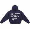 Cpfm Kanye Kanye Reborn Marca Nicho Tendência Americana Dark High Street Estilo Casal Moletom com Capuz Nevoeiro Forrado com Lã