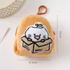 Porta-moedas Capivara Personalizado Desenho Animado Fofo Bolsa de Armazenamento Infantil Bolsa Pequena de Pelúcia Mini Carteira Atacado
