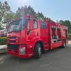 Camión de bomberos de espuma en polvo seco Isuzu para exportación, Suministro directo de fábrica Camión de bomberos con tanque de agua de 10 metros cúbicos