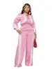 Tw801 Mono de Moda Deportiva para Mujer Europeo y Americano Transfronterizo Otoño e Invierno Color de Contraste Manga Larga Casual Medio Cárdigan Cintura Elástica